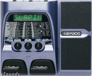 DigiTech BP200 Bass Modeling Processor