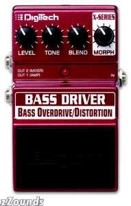 DigiTech Bass Driver X-Series Overdrive Distortion Pedal