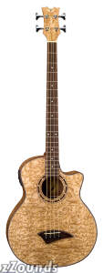 Dean EQAB Exotica Quilt Ash Acoustic-Electric Bass