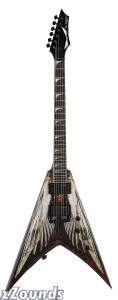Dean Dave Mustaine Angel of Deth V Electric Guitar (With Case)