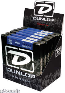Dunlop Stainless Steel 5-String Bass Strings