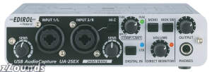 Edirol UA25EX USB 2.0 Stereo Audio Interface