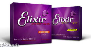 Elixir 11025 Custom Light Acoustic Guitar Strings with Polyweb