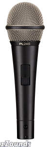 ElectroVoice PL24 Supercardiod Dynamic Vocal Microphone
