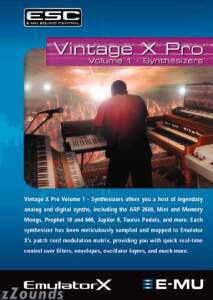 Emu Vintage X Pro Volume 1 Synthesizers Sample Library