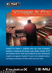 Emu Vintage X Pro Volume 3 Keyboards Sample Library