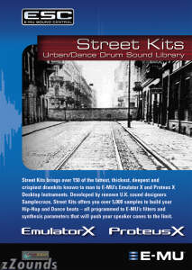 Emu Street Kits Sample Library