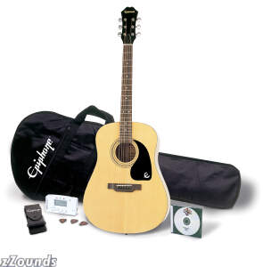 Epiphone DR90S Acoustic Guitar Players Pack