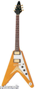Epiphone 1958 Korina Flying V Electric Guitar