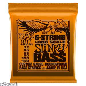 Ernie Ball 6-String Long Scale Slinky Bass Strings
