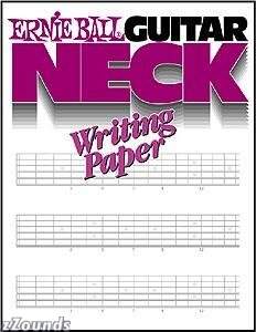 Buy Ernie Ball Neck Paper Book Online