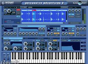 East West ProSamples Platinum Percussive Adventures SoftSynth (Macintosh and Windows)