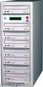 EZ Dupe S521X7 7-Target Sony 52X Pro CD Duplicator