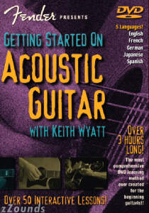 Fender Getting Started on Acoustic Guitar DVD