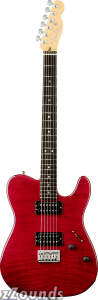 Fender American Deluxe Telecaster QMT Electric Guitar (with Case)