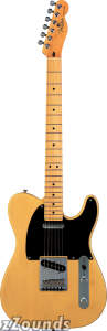 Fender American Series Ash Telecaster Electric Guitar (Maple, with Case)