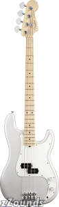 Fender American Standard Precision Electric Bass (Maple, With Case)