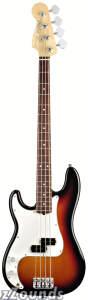 Fender Left-Handed American Series Precision Bass (Rosewood, with Case) reviews