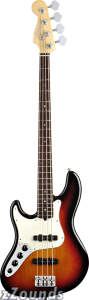 Fender American Deluxe Jazz Bass Left-Handed (with Case)