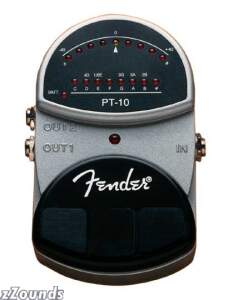 Fender PT10 Chromatic Pedal Guitar Tuner