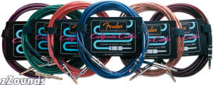 Fender California Instrument Cable (Lake Placid Blue)$