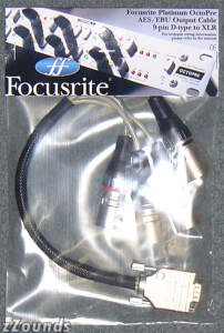 Focusrite AES EBU 9-Pin Cable for Octo and ISA
