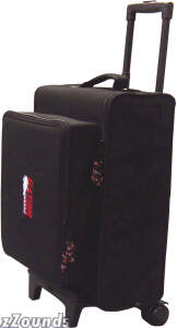 Gator GRBW3U+6W Rolling 3U Rack/Wireless Microphone Bag reviews