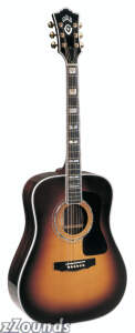 Guild D55 Dreadnought Acoustic Guitar (with Case)