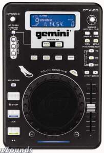 Gemini CFX20 Professional FX Table Top CD Player reviews