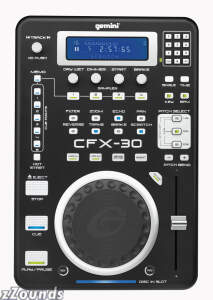 Gemini CFX30 Tabletop Single CD Player with Scratch