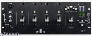 Gemini MM01 4-Channel 19 in. Rackmount DJ Mixer$
