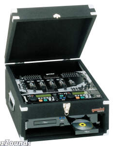 Gemini MRC2 Carpeted Rack Mixer Case 10 Up 2 Down