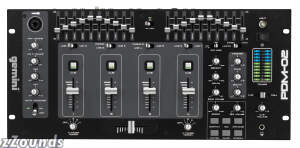Gemini PDM02 4-Channel 19 in. DJ Rackmount Mixer with FX