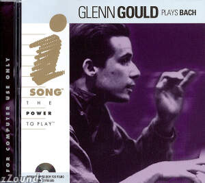 Hal Leonard iSong CD-ROM Glenn Gould Plays Bach