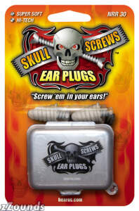 Hearos Skull Screws Ear Plugs