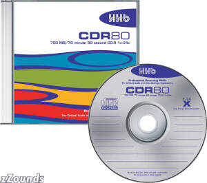 HHB CDR80 Silver Phthalocyanine CD (80 Minutes) reviews