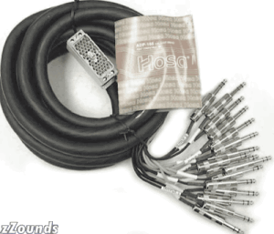 Buy Hosa Digital Multi-Track Cable  (ELCO/EDAC 56 Pin to 16 Stereo 1/4 inch Phone) Online