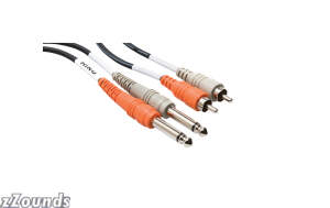 Hosa Dual RCA to Dual Mono 1/4 in. Cable reviews
