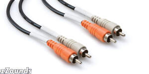 Hosa Nickel-Plated Dual Cable (Dual RCA to Dual RCA) prices