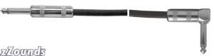 Hosa GTR218RT Instrument Cable with Right Angle Plugs