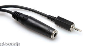 Hosa Straight Mini Plug Headphone Extension Cable