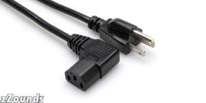 Hosa 3-Wire Grounded Straight Power Cable