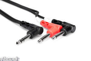 Hosa STP201RR Right Angle Insert Cable
