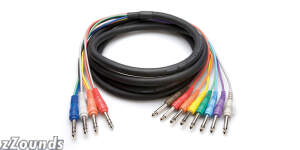 Hosa Insert Snake Cable (Stereo 1/4 inch Phone to 1/4 inch Phone)$
