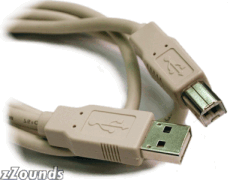 Hosa USB-A to USB-B Standard USB Cable - Computer Cables music items