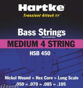 Hartke HSB450 Bass Strings (Medium 4-String) best buy