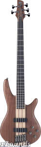Ibanez SR1005EWN Prestige 5-String Walnut Electric Bass Guitar (with Case) reviews