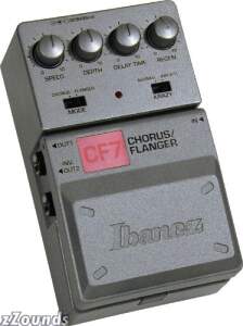 Ibanez CF7 Tone Lok Chorus Flanger Pedal reviews