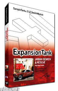 IK Multimedia Expansion Tank Sound Module Urban Search & Rescue