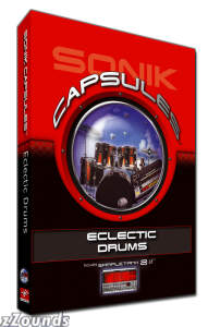 IK Multimedia Sonik Capsules Eclectic Drums Software